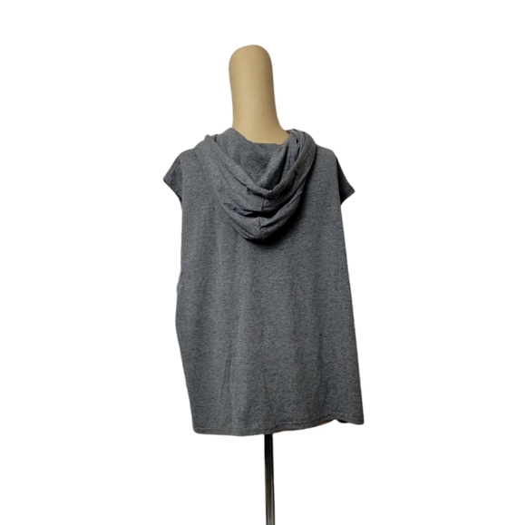 NWT Aeropostale Sport Hooded Tank Gray/Pink 2X - Picture 3 of 6